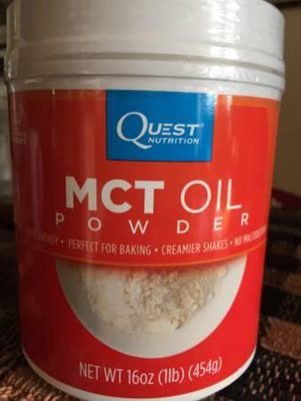 Quest MCT Oil Powder 16 oz 50 Servings BRAND NEW