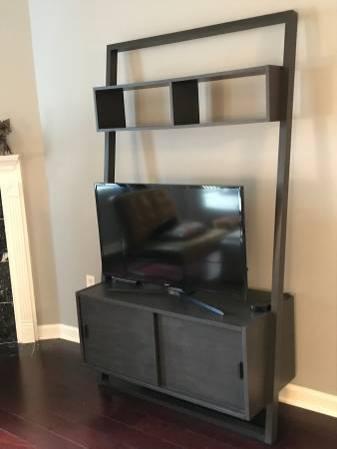 TV Stand or Entertainment Center with Shelves - must sell today