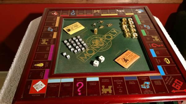 Franklin Mint Deluxe Monopoly Collector's Edition