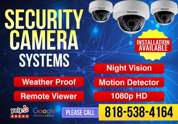 Security Cameras (Experienced Techs)