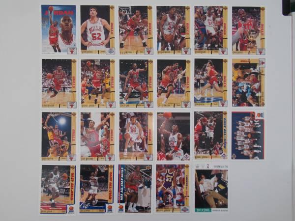 1991-92 Upper Deck Chicago Bulls team set