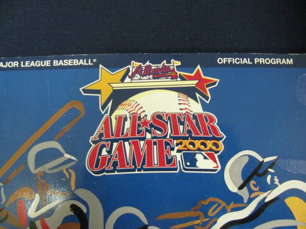 2000 MLB ALL-STAR GAME PROGRAM