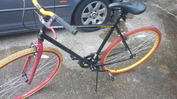 fixie thruster road bicycle