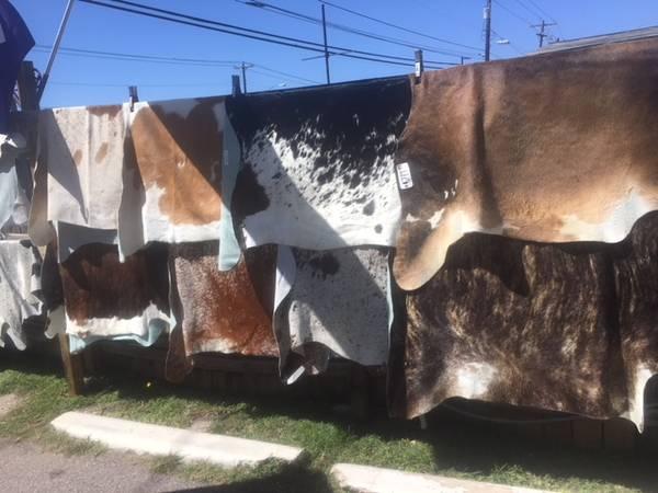 COWHIDES/EXOTIC HIDES & MORE! OVER 300 COWHIDES TO CHOOSE FROM - $199