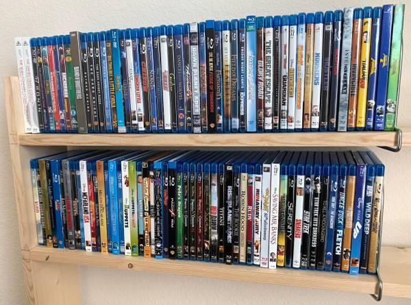 70 Blurays - Some Multi-Movie - Excellent Condition - No Rated R