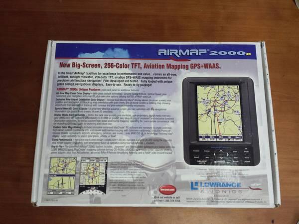 Unused Lowrance Airmap 2000c GPS Moving Map