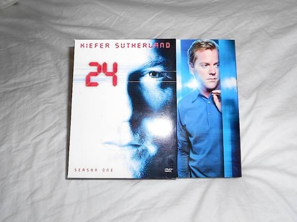 Kiefer Sutherland 24 TV Series First Season 1 One DVD 6 Discs Complete