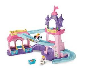 Disney princess Little People castle stable with horses