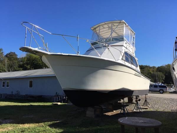 1989 35 Egg Harbor FOR SALE OR TRADE(TRACTORS WELCOME)