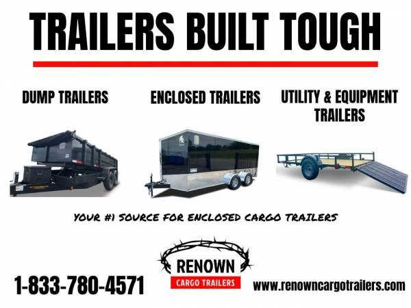 💥 ENCLOSED CARGO TRAILERS | In Stock | ALL SIZES | 888-655-1767