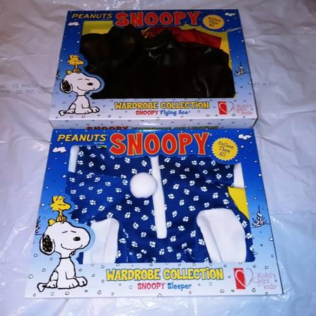 Peanuts Snoopy New Wardrobe Collection Flying Ace & Sleeper Pajamas