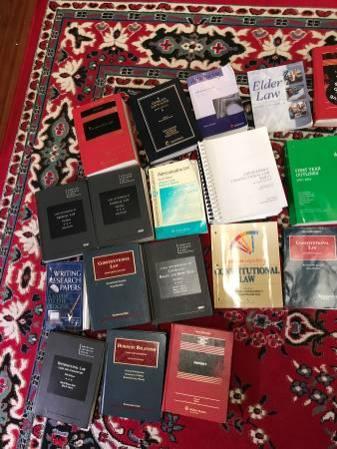 ATTENTION LAW STUDENTS! BOOKS FOR SALE