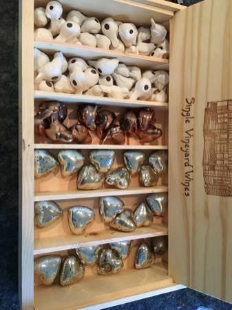 Rustic Barn Wedding table decor BIRDS & HEARTS votives mason jars