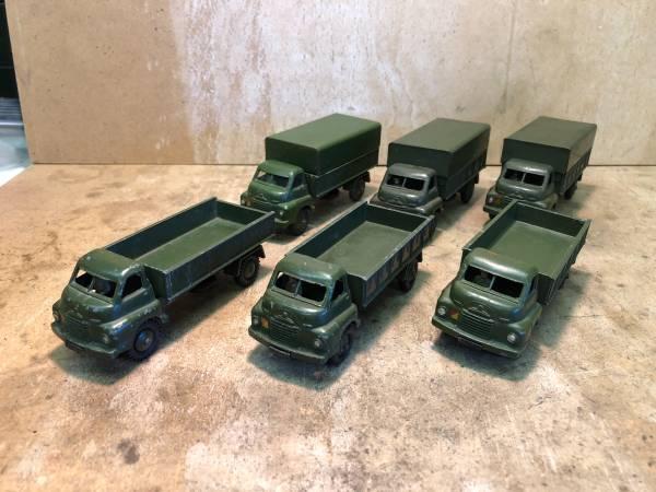 LARGE SELECTION OF 1950s & 1960s DINKY MILITARY VEHICLES - MIX & MATCH