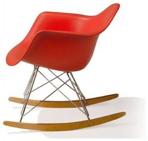 Red modern rocker Brand new armchair
