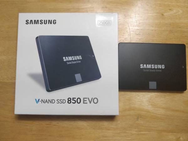 Samsung V Nand SSD 850 Evo 250GB for laptop and desktop computers