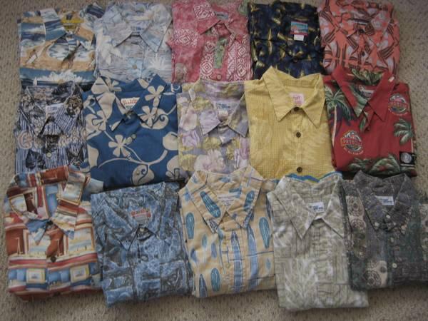 Hawaiian shirts for sale S-2XL - men's, women's, kids