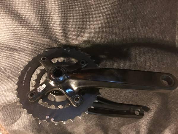 SRAM Crank And Chain Rings/Chris King Drive Shell Reduced
