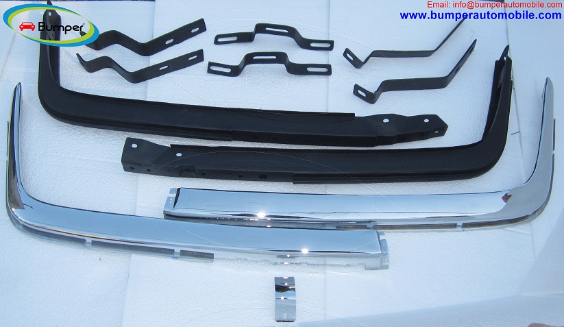 Mercedes W107 Chrome bumper type Euro by stainless steeel