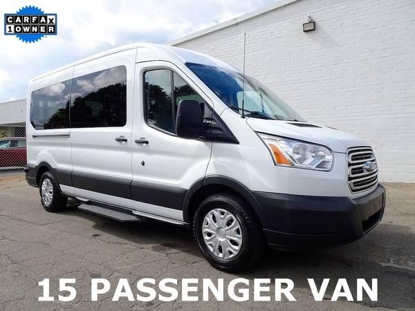 15 Passenger Vans Cargo Church Bus Shuttle Van 12 Ford Transit Party