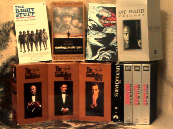The Godfather Collection VHS
