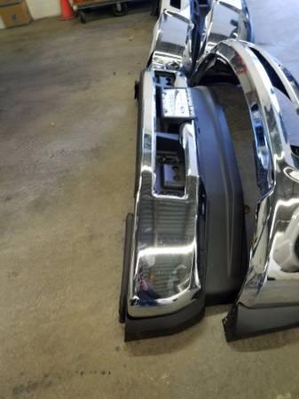 2017 Ford F250 front bumper chrome superduty powerstroke