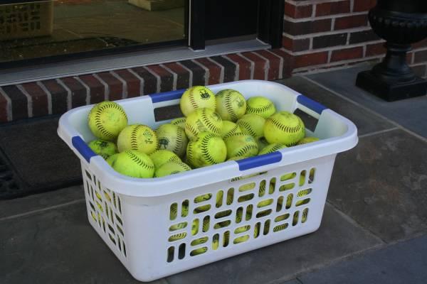 Used Softballs for Practice - Various Quantities Available