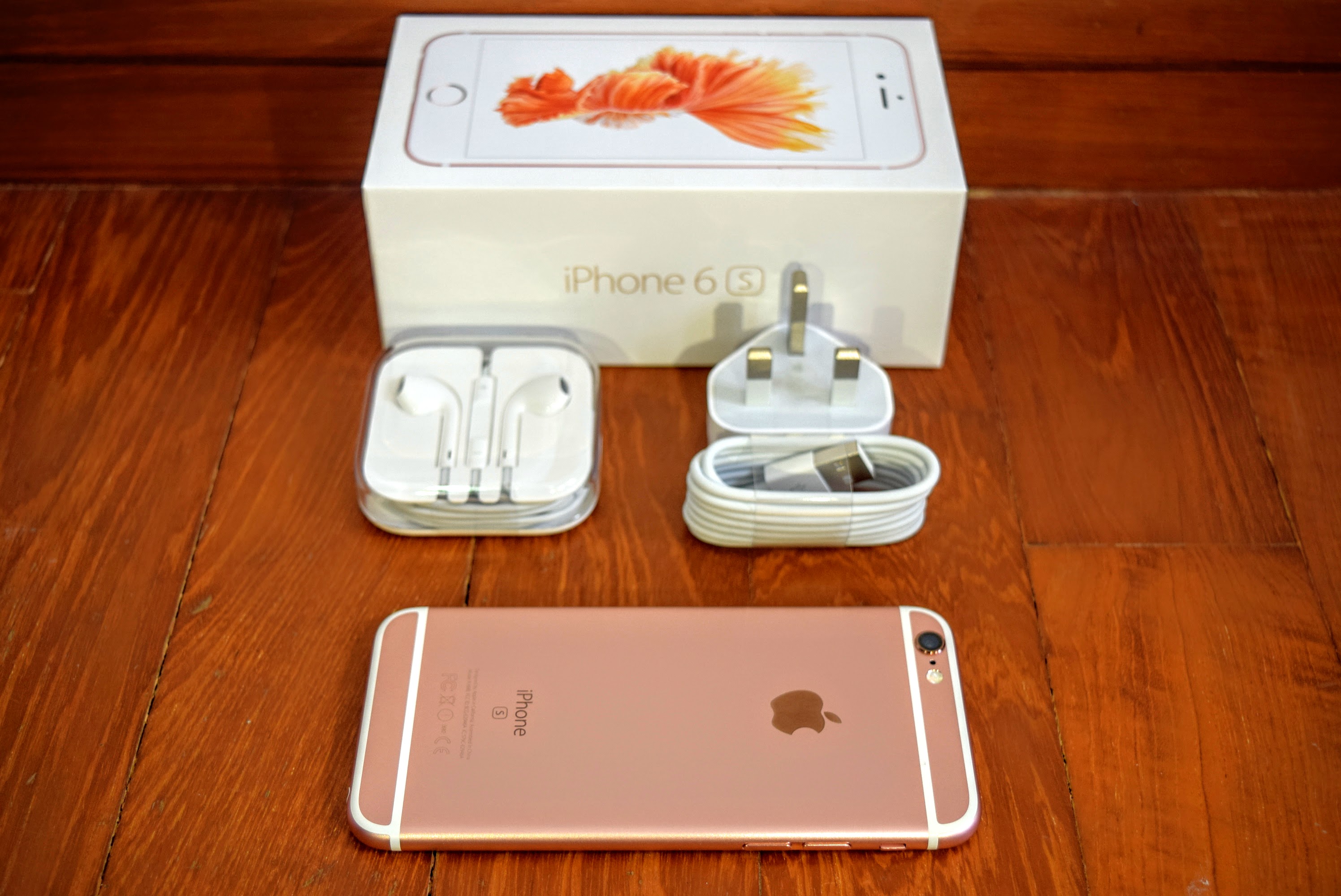 New Apple iPhone 6 (S) Plus (Latest Model) 128GB Rose Gold Unlocked Smartphone GSM