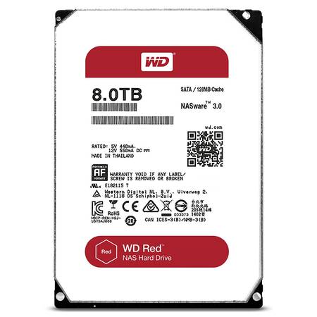 WD Red 8TB NAS Hard Disk Drive - $240