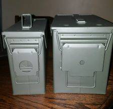 Metal Storage Boxes in Cases - Sold by case lots only - $60