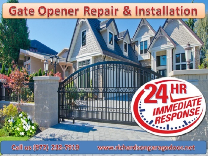 24/7 New Gate Installation and Repair in Richardson, Dallas @ Starting $26.95