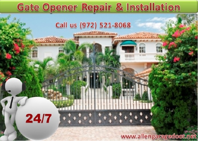 Automatic Gate Repair 75071 & Gate Opener Repair Allen, Dallas @ Call (972) 521-8068