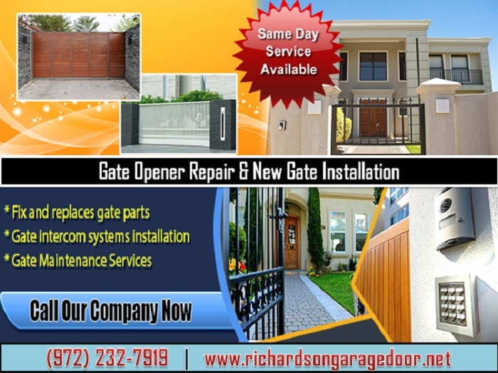 Gate and Gate Opener Repair in Richardson, TX | Call us (972) 232-7919