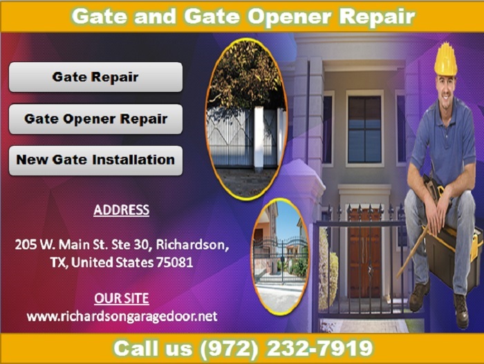 Emergency New Gate Installation in Richardson TX | Call us 9722327919