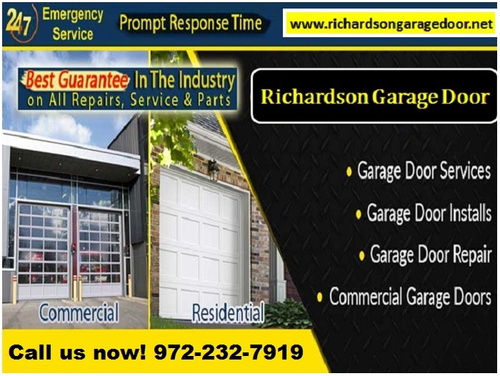 Most Reliable Garage Door Repair Company in Richardson, TX | $25.95