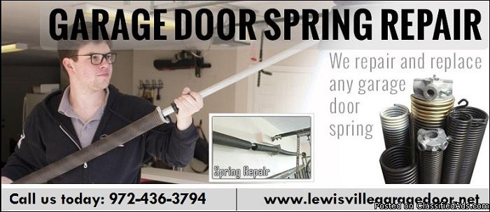 Starting $25.95 | Garage Door Spring Repair 75056 | Lewisville Dallas, TX