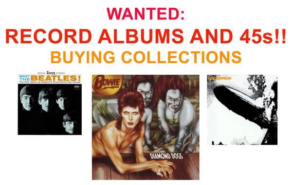 PAYING MORE FOR YOUR VINYL RECORDS! LPs, 45s, 78s