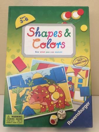 Ravensburger Shapes and Colors Game 1-4 players