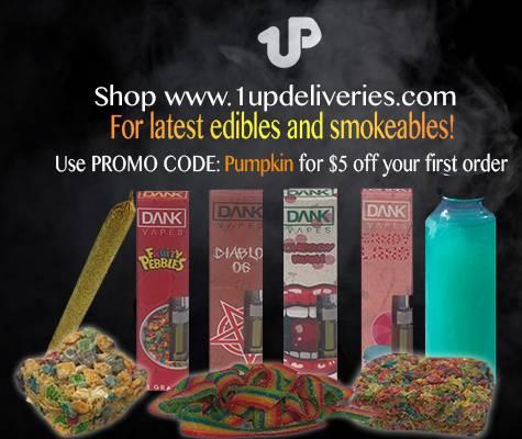 HALLOWEEN DEALS ON EDIBLES AND CARTRIDGES!