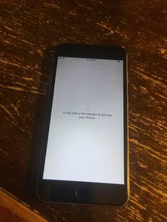 iPhone 6+ plus, iCloud locked, near new condition, T-Mobile