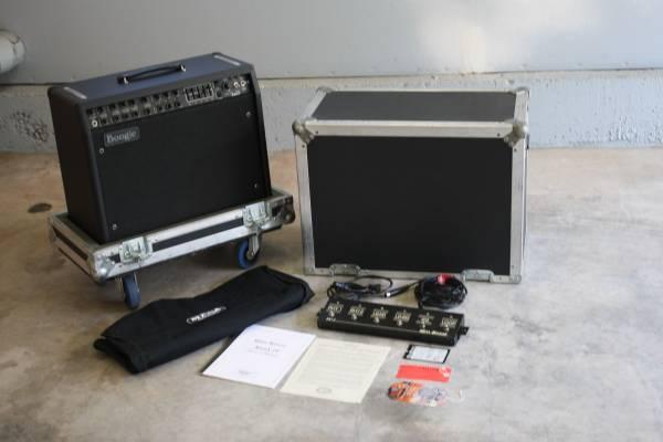 WOW-- MESA BOOGIE MARK IV WIDE BODY WITH ATA/INSURANCE CASE AND EXTRAS