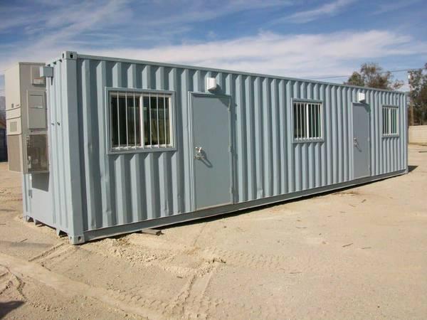 Job Site Office Shipping Container Modifications
