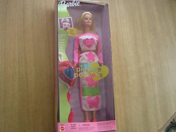 Barbie Picture Pockets Doll by Mattel - Brand New