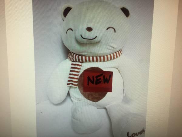 Stuffed Animal Toy Niuniu Daddy 30'' Super Soft Plush Polar Bear