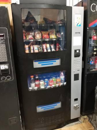 WE SELL SODA MACHINES / SNACK MACHINES / ROUTES / PARTS / REPAIRS