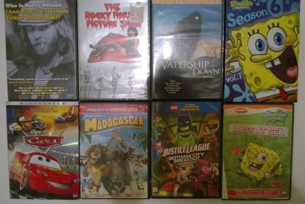 DVDs (get one FREE with purchase of anything else I'm selling)