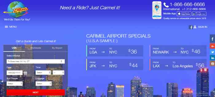 Airport Limo Service In NY | Reserve Best Rates Now | Carmellimo‎