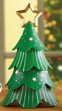 PartyLite Holiday Cheer Stackable Tree - Brand New