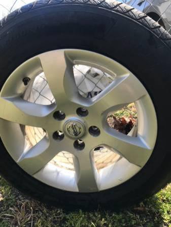 Brand new tires w/ used rims