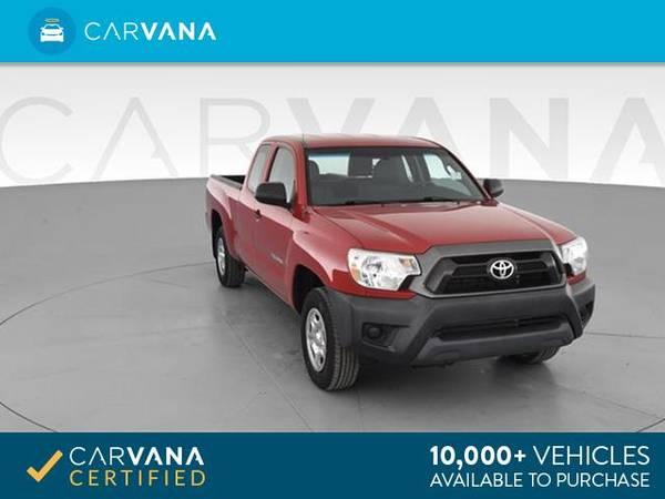 2014 Toyota Tacoma Access Cab Pickup 4D 6 ft pickup Red - FINANCE